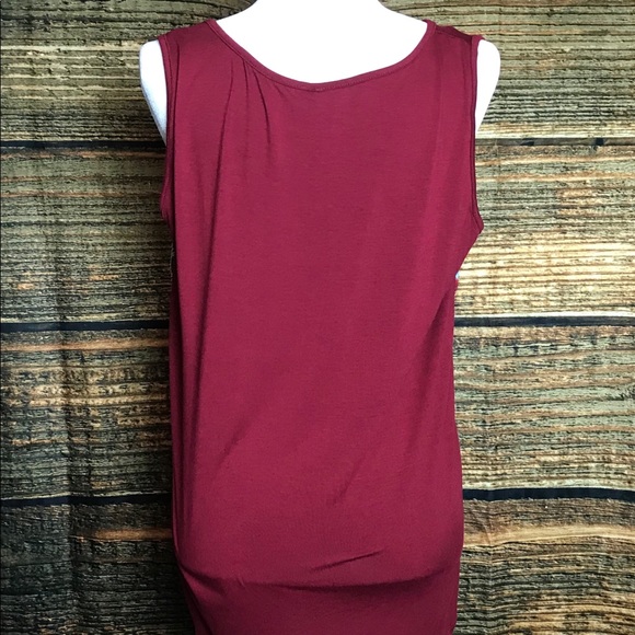 Aztec Print Red Tank - Picture 2 of 2